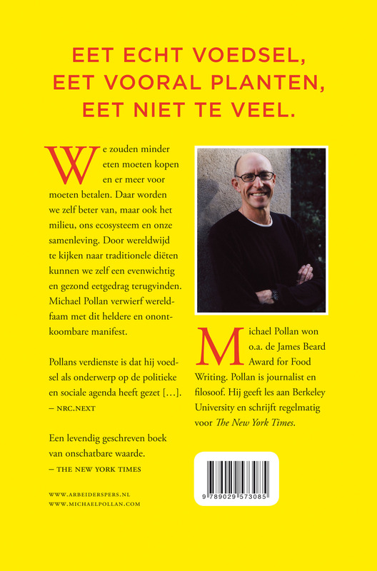 Een pleidooi voor echt eten achterkant