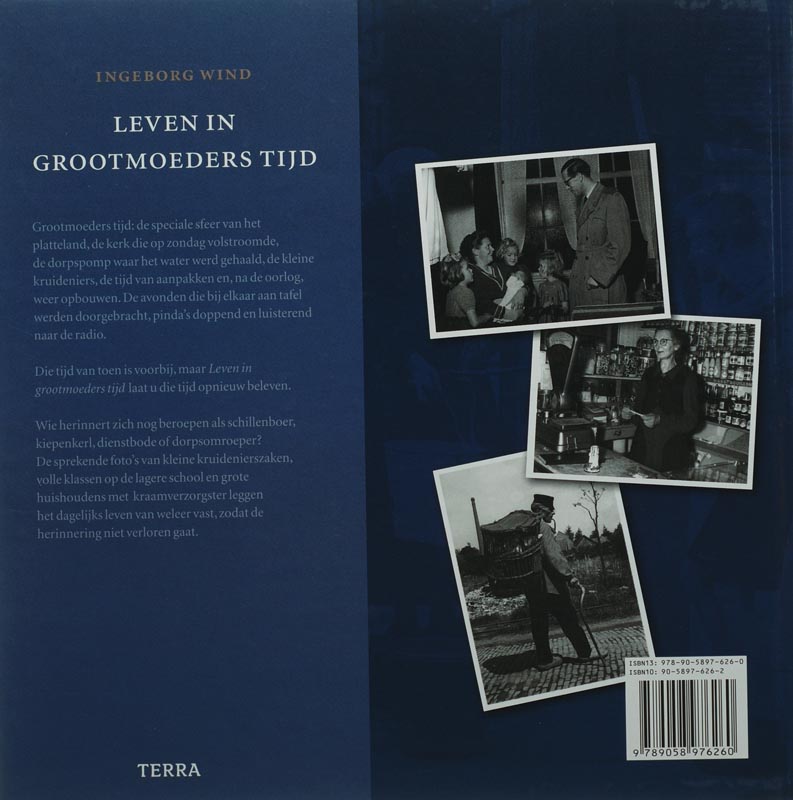Leven In Grootmoeders Tijd achterkant