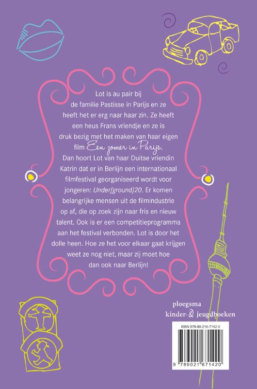 Au pair - Berlijn, Berlin! achterkant