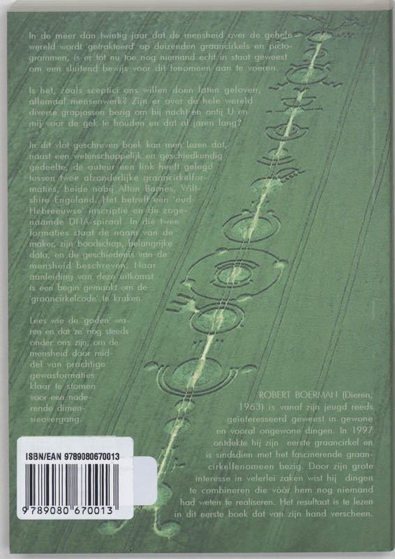 Graancirkels, goden en hun geheimen achterkant