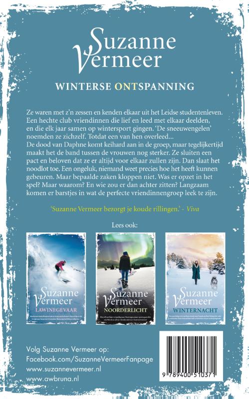 Sneeuwengelen achterkant