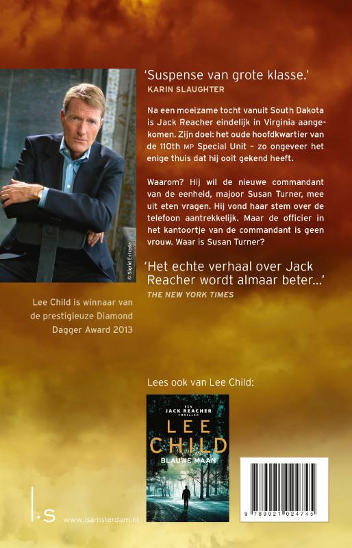 Ga nooit terug / Jack Reacher / 18 achterkant