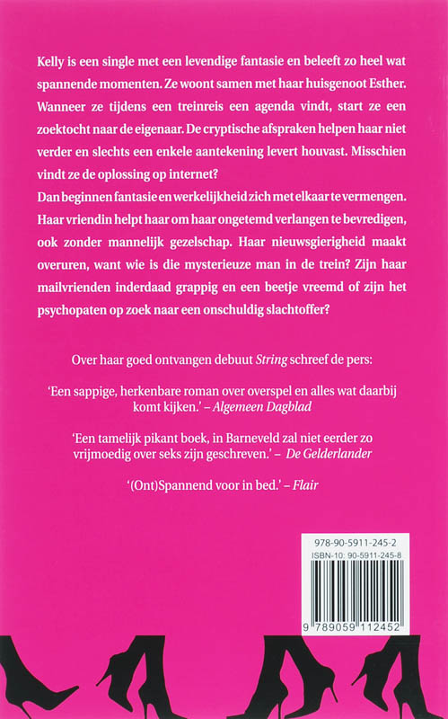 Hoge hakken op perron 7 achterkant