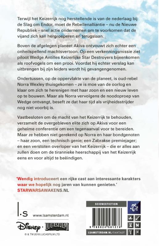 Star Wars: Aftermath achterkant