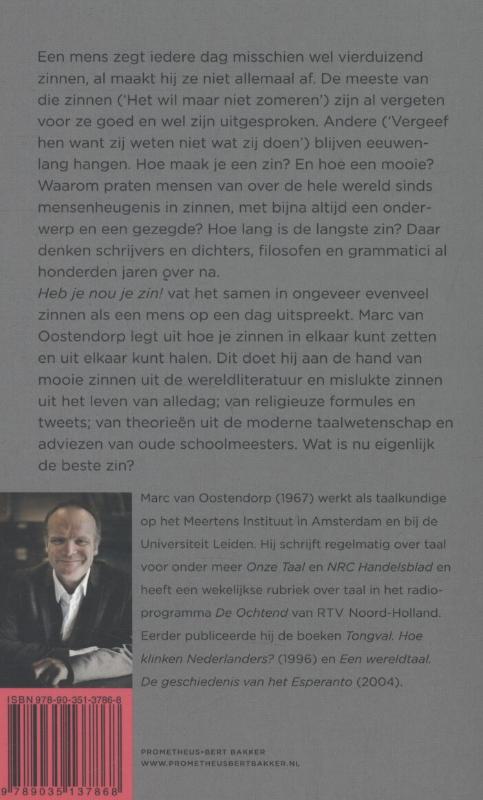 Heb je nou je zin! achterkant