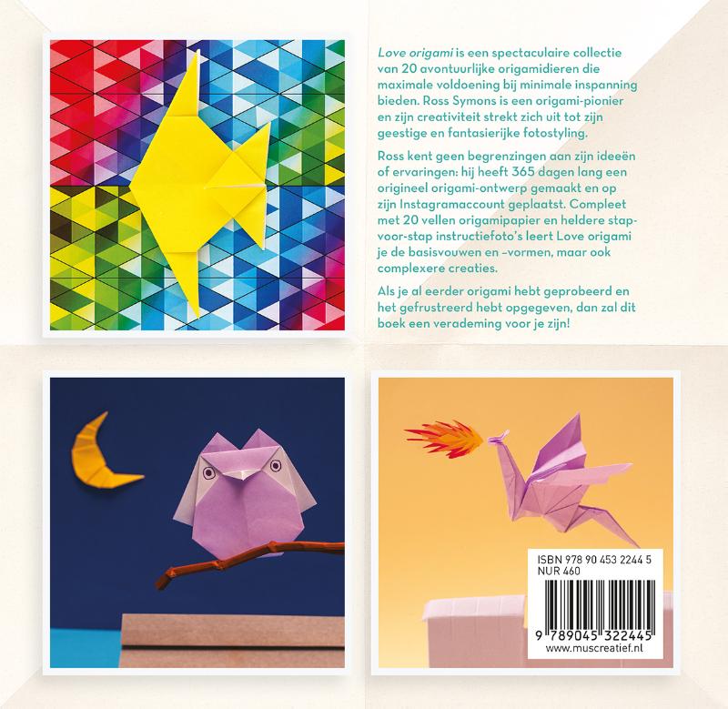 Love origami! achterkant
