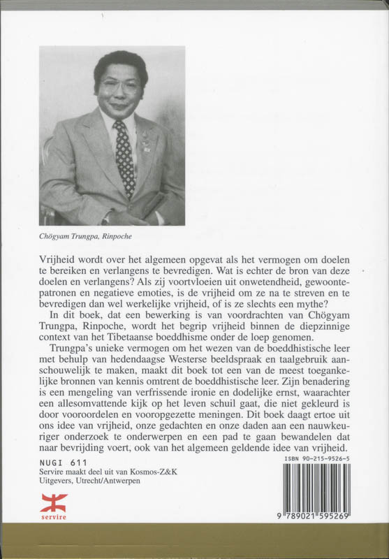 De Mythe van Vrijheid en het Pad van Meditatie achterkant