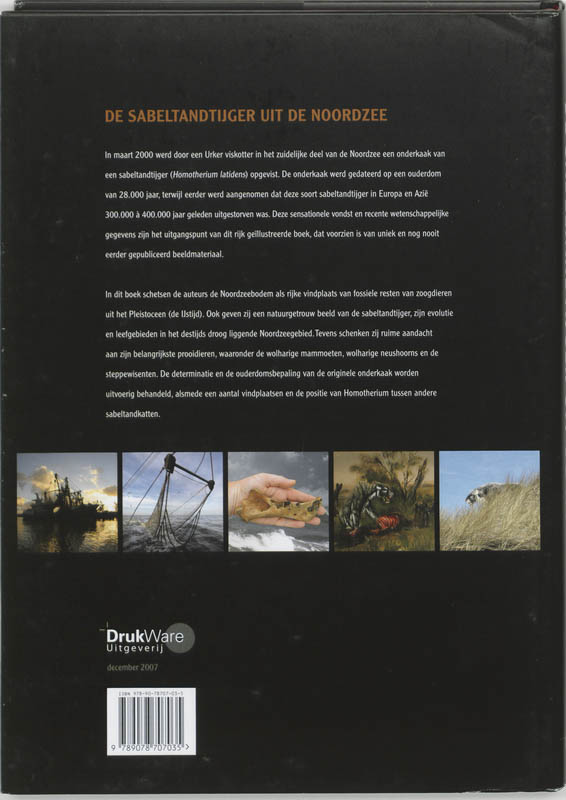 De Sabeltandtijger achterkant