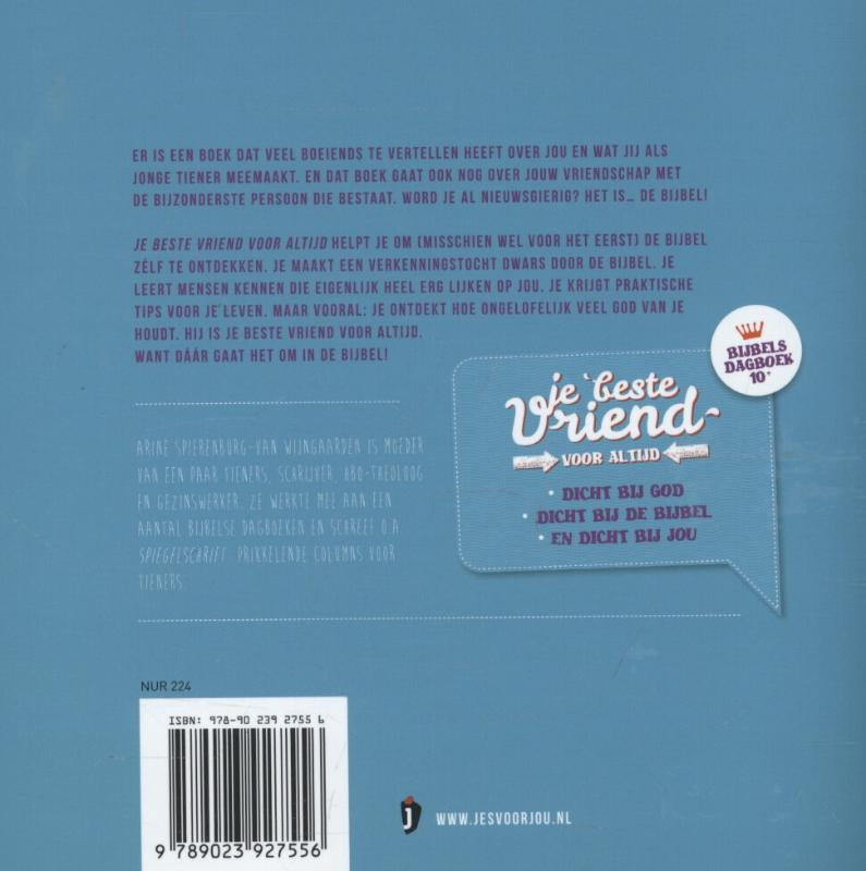 Je beste vriend voor altijd 10+ achterkant