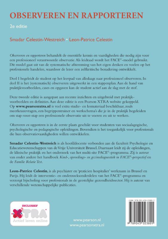 Observeren en rapporteren achterkant