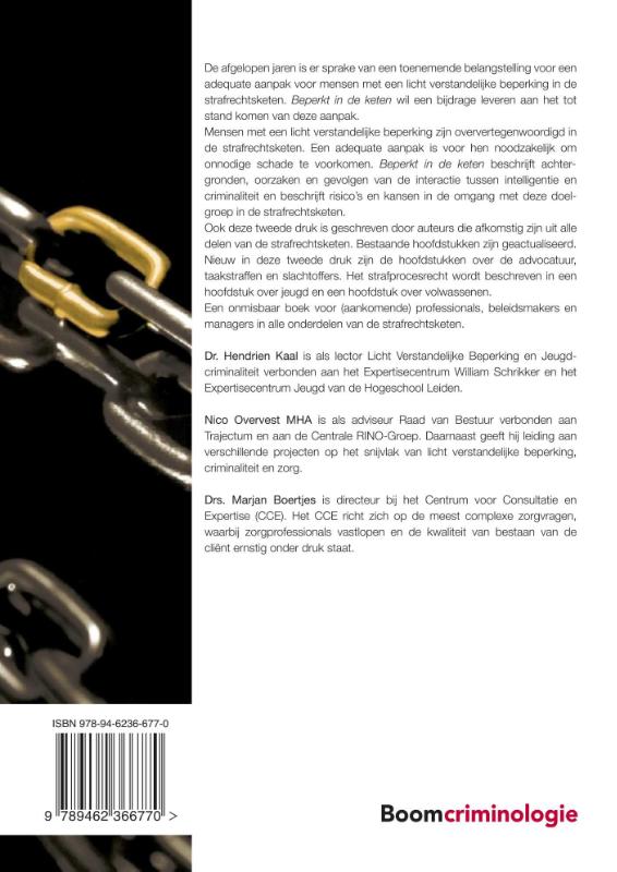 Beperkt in de keten / CRV-reeks achterkant