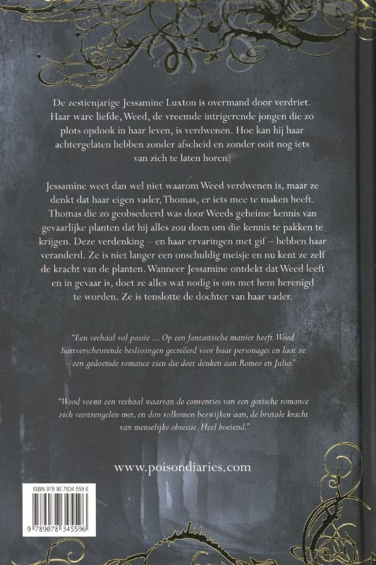 Nachtschade / The poison diaries / 2 achterkant