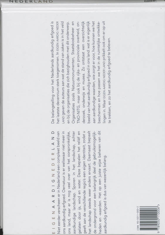 Eigenaardig Nederland achterkant