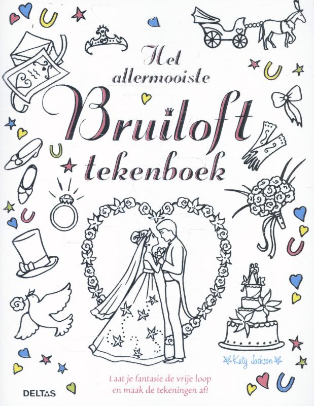 Het allermooiste bruiloft tekenboek