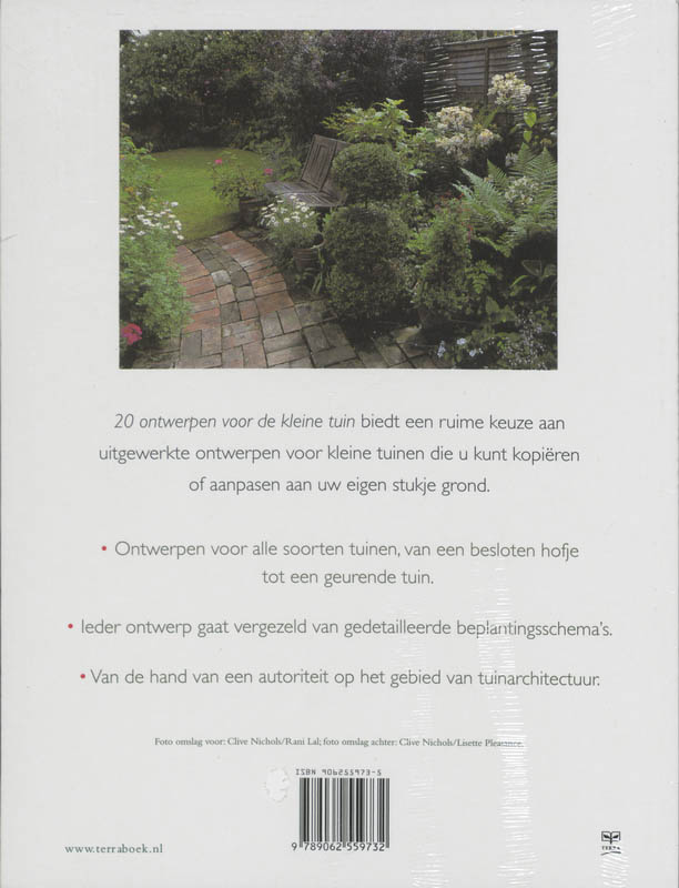 20 Ontwerpen Voor De Kleine Tuin achterkant