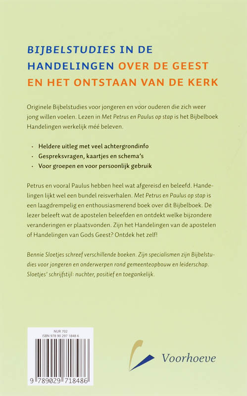 Met Petrus En Paulus Op Stap achterkant