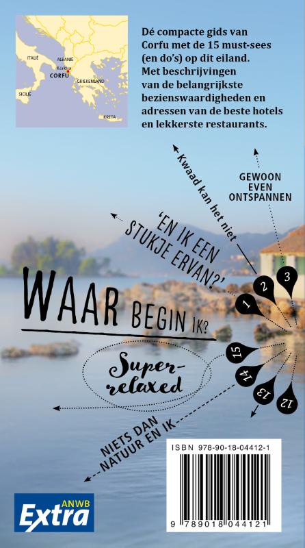 Corfu / ANWB Extra achterkant