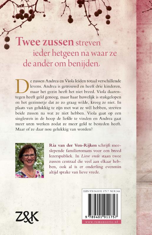 Lieve vrede achterkant