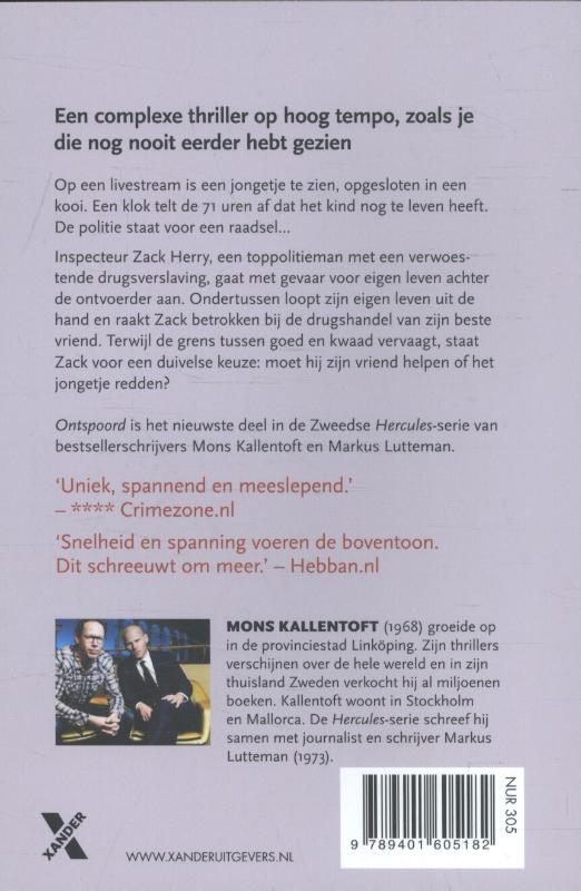 Ontspoord achterkant