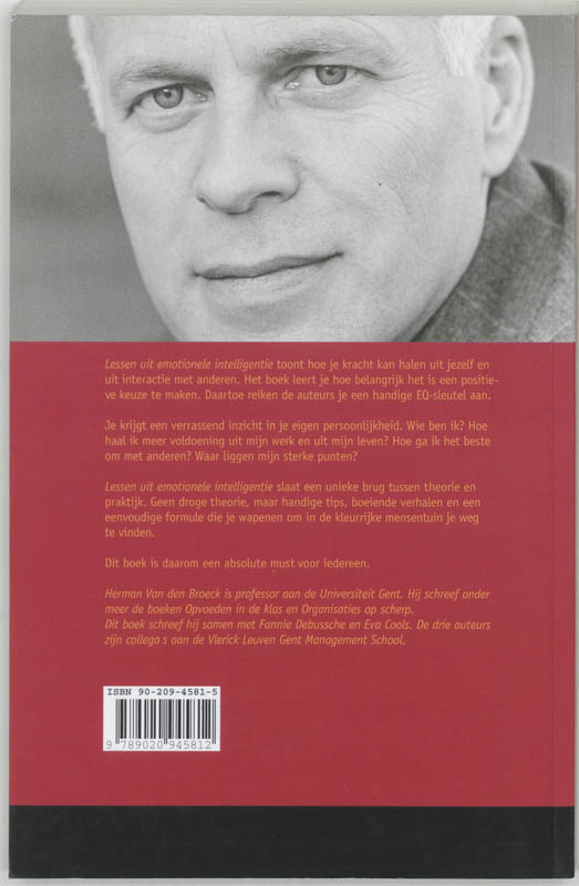 Lessen Uit Emotionele Intelligentie achterkant