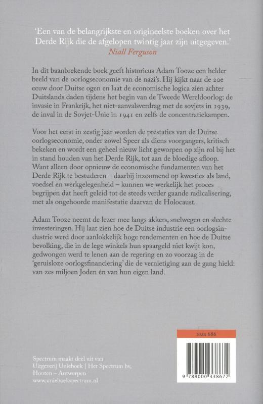 Economie van de vernietiging achterkant