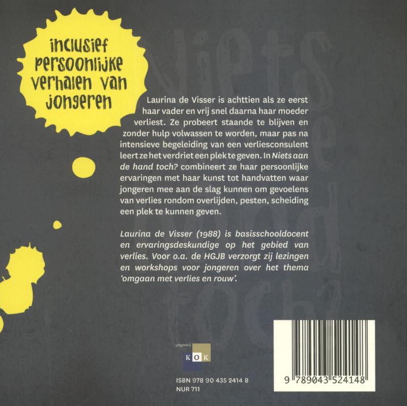 Niets aan de hand, toch? achterkant