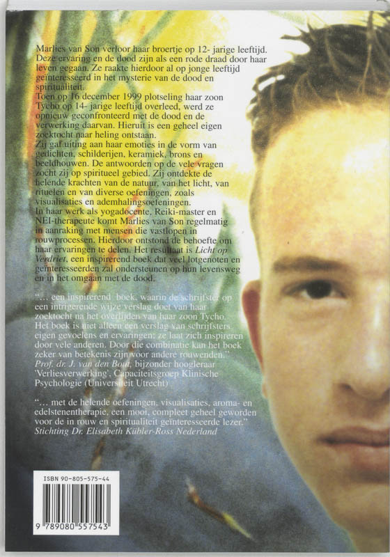 Licht op Verdriet achterkant