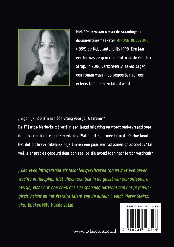 Meulenhoff editie  -   Slangen aaien achterkant