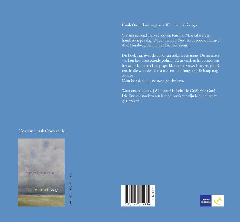 Waar onze doden zijn achterkant