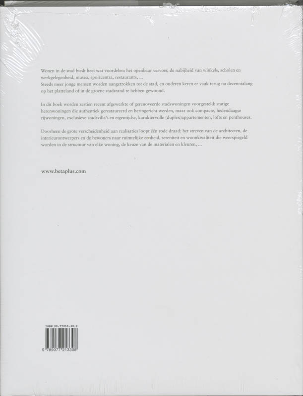 Stadswoningen achterkant