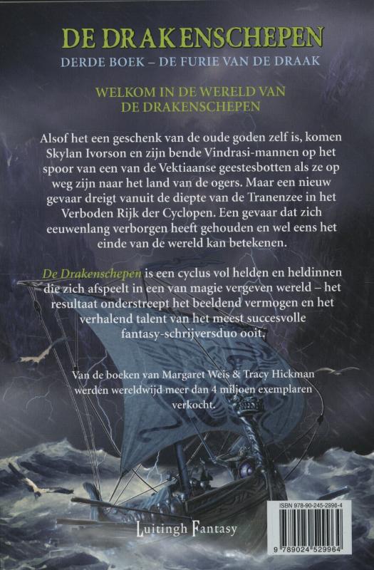 De furie van de draak / Drakenschepen / 3 achterkant