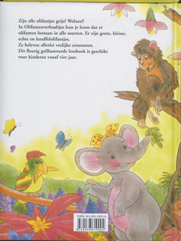 Olifantenverhaaltjes achterkant