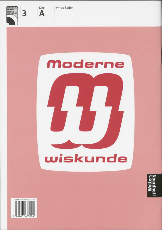 Uitwerkingen 3a vmbo kader Moderne wiskunde achterkant