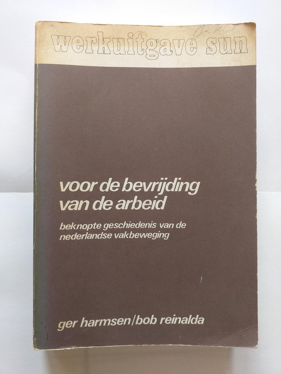 Voor de bevrijding vd. arbeid