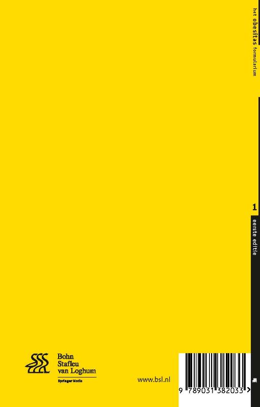 Het Obesitas Formularium achterkant