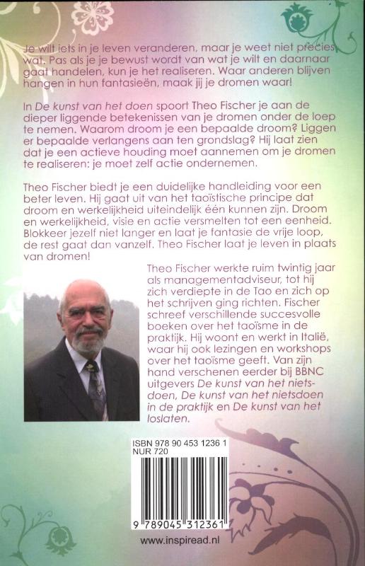 De kunst van het doen achterkant