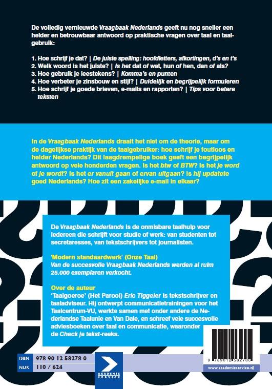 Vraagbaak Nederlands achterkant
