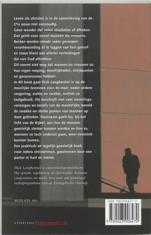 Geroepen Tot Man achterkant