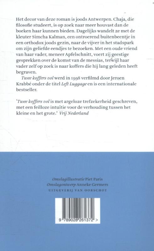 Twee koffers vol achterkant