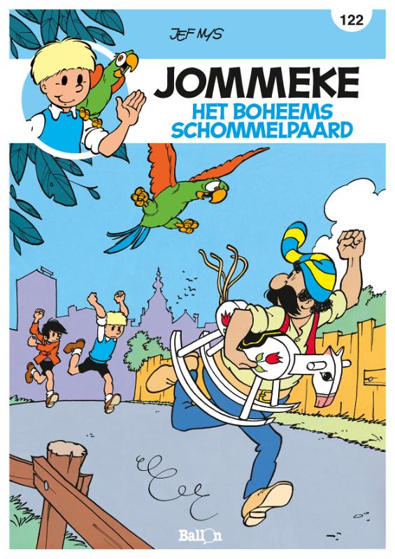 Jommeke strip 122 - Het Boheems schommelpaard