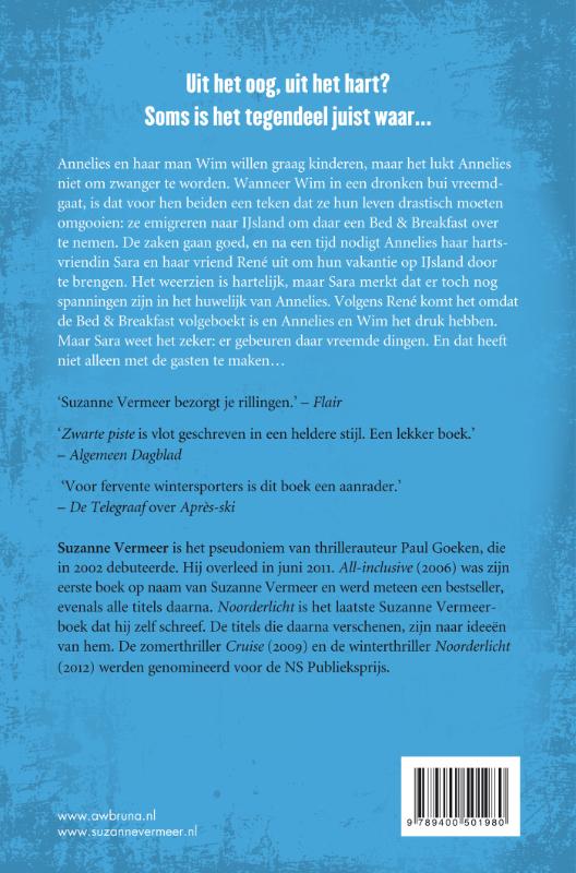 Het chalet achterkant