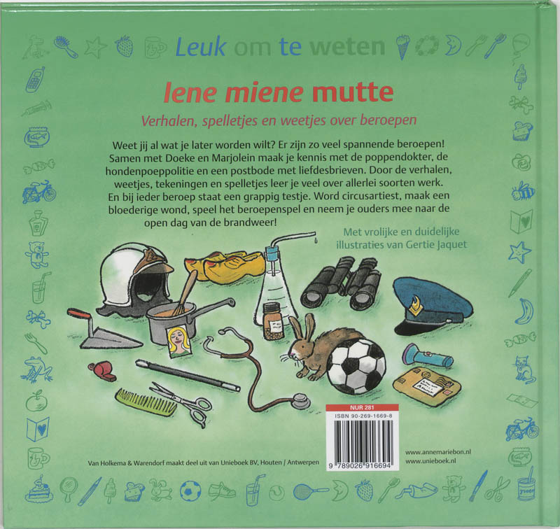 Iene Miene Mutte achterkant