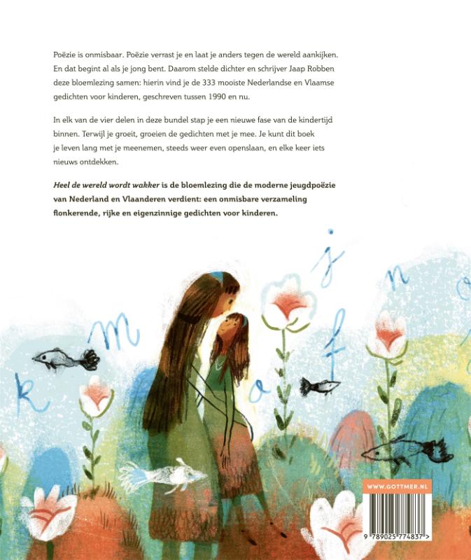 Heel de wereld wordt wakker achterkant