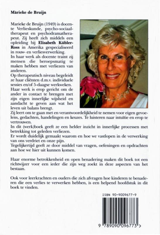 Leren leven met verliezen achterkant