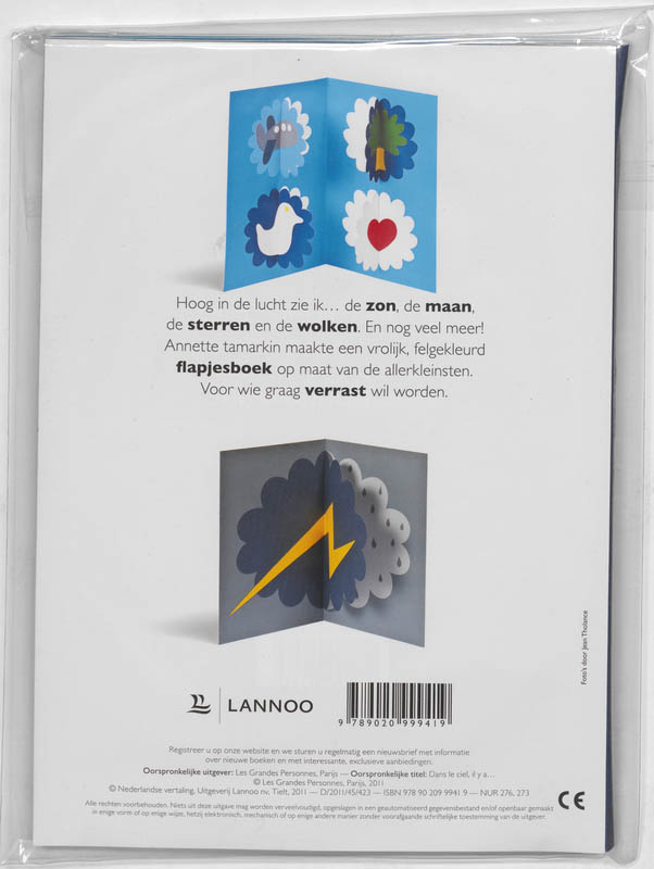 Hoog in de lucht achterkant