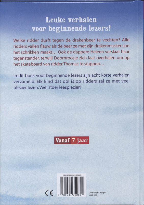 Stoere ridderverhalen / Lezen is te gek achterkant