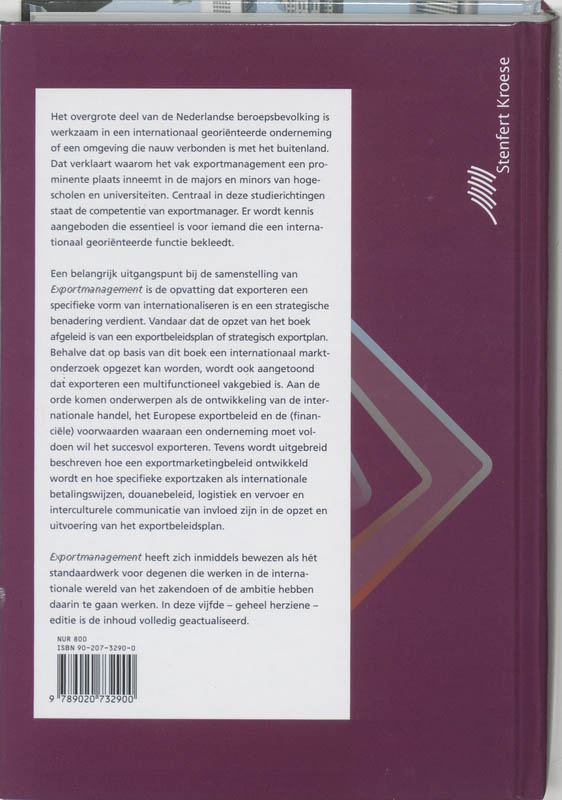 Exportmanagement achterkant