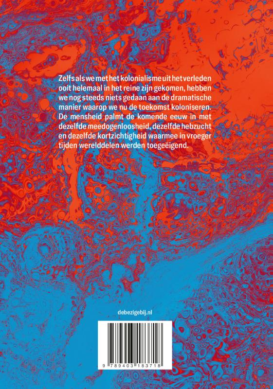 De kolonisatie van de toekomst achterkant