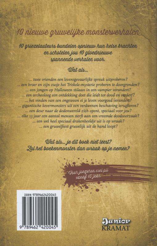 Junior monsterboek 2 achterkant