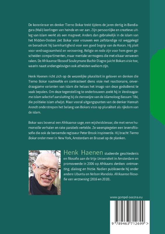 Verdraagzame islam achterkant